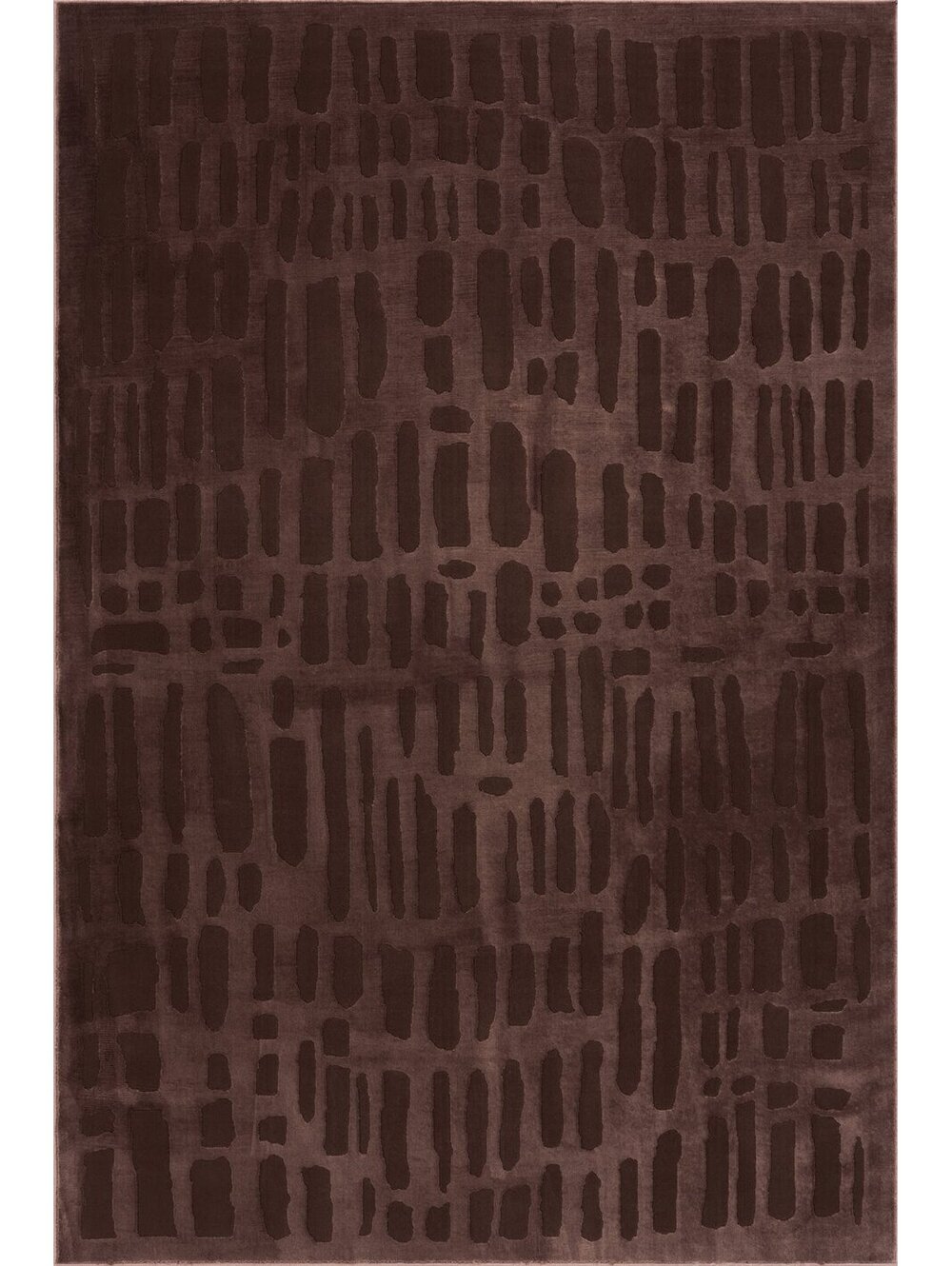 Rugs USA Summit Plush Textured Washable Rug | Brown Rug Size 7'6"x9'8"